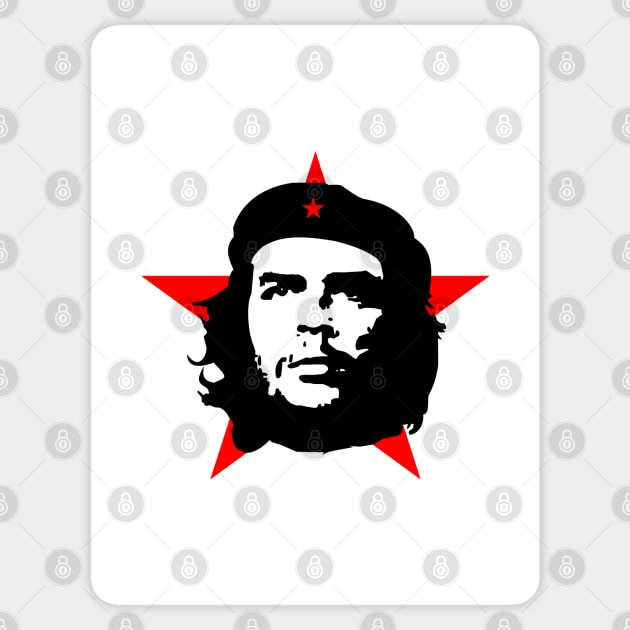 Che Guevara Rebel Cuban Guerrilla Revolution T-Shirt Sticker by HiDearPrint